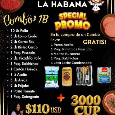 Combo de Comida # 1B