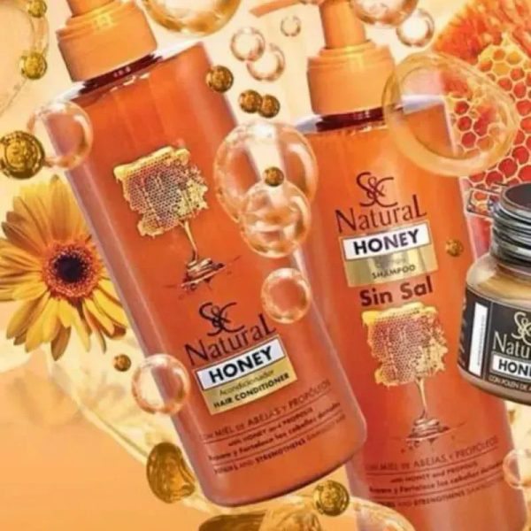 Shampoo y Acondicionador  Línea Honey