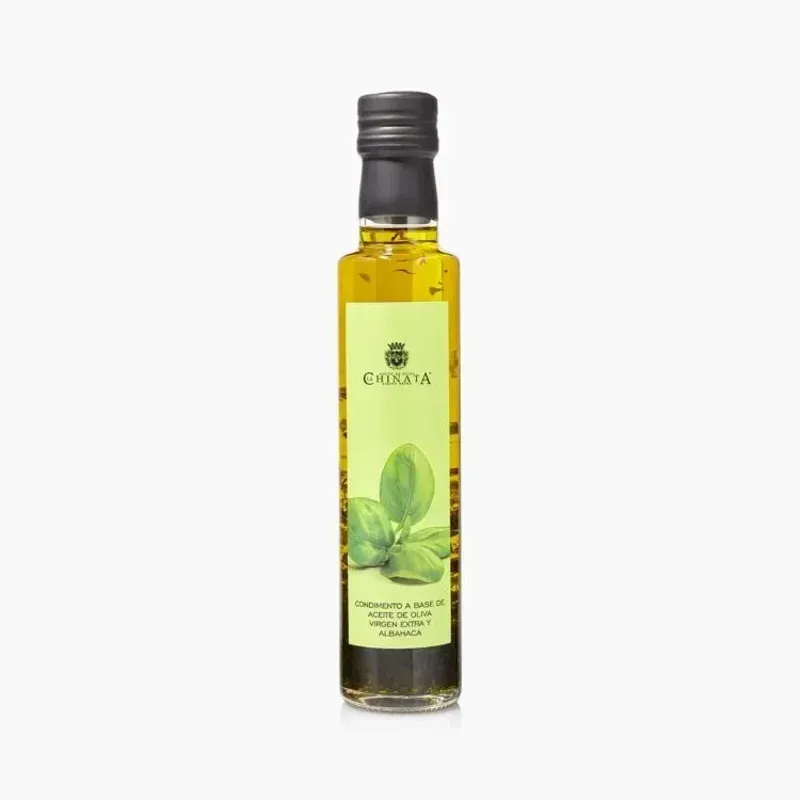 Aceite de Oliva Virgen Extra con Albahaca La Chinata (250 ml)