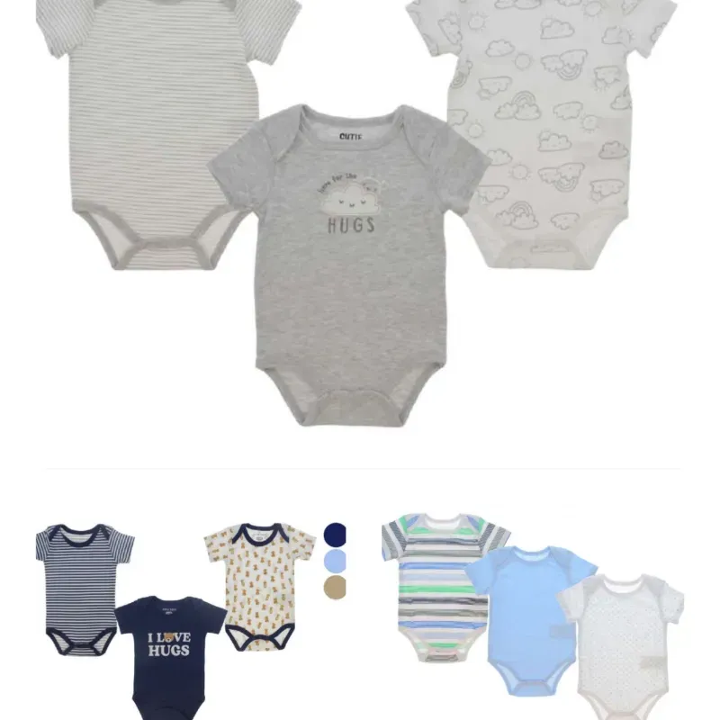 Set de Bodys Infantiles (Varón)