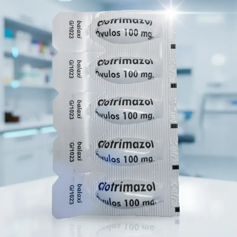 OVULOS DE CLOTRIMAZOL 100MG (VENCE 7,9-26)
