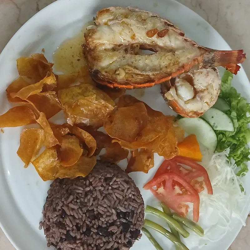 Langosta grille