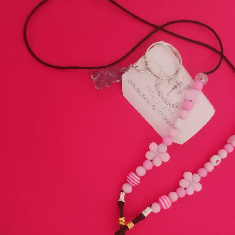 Colgante espejuelo y llaverito