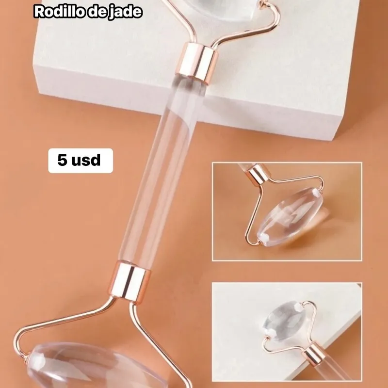 Rodillo de jade transparente