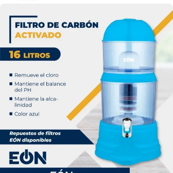 Filtro de agua EON color azul