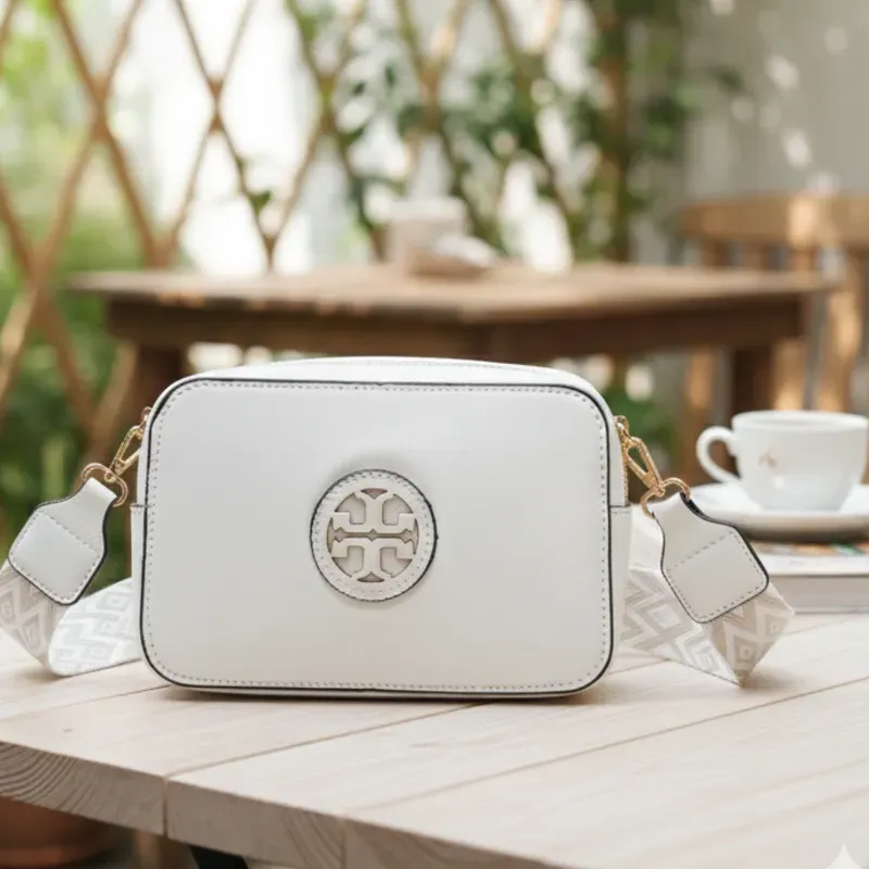 Cartera de mujer blanca