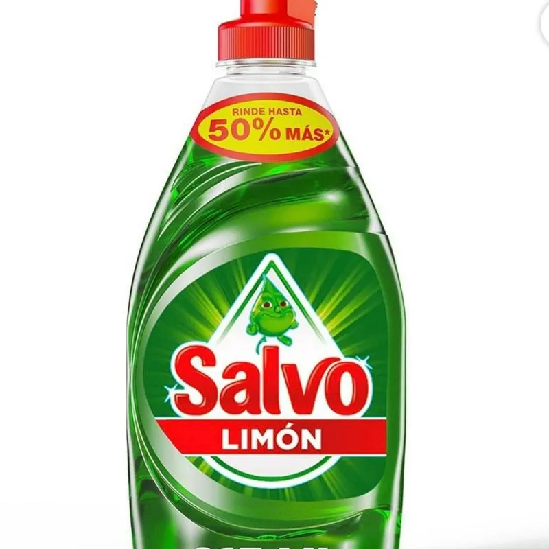Lavatrastes líquido Salvo limón 215 ml