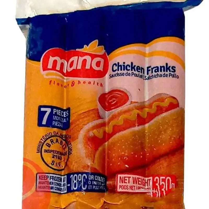 Salchichas de Pollo MANA