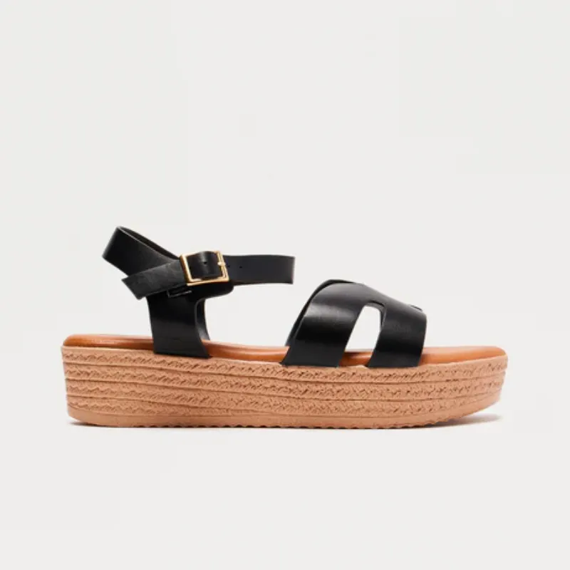 Sandalias negras