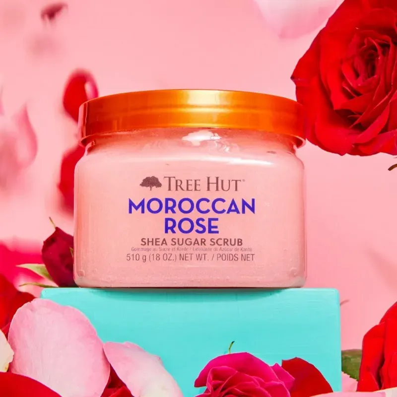 Exfoliante corporal Moroccan Rose Tree Hut