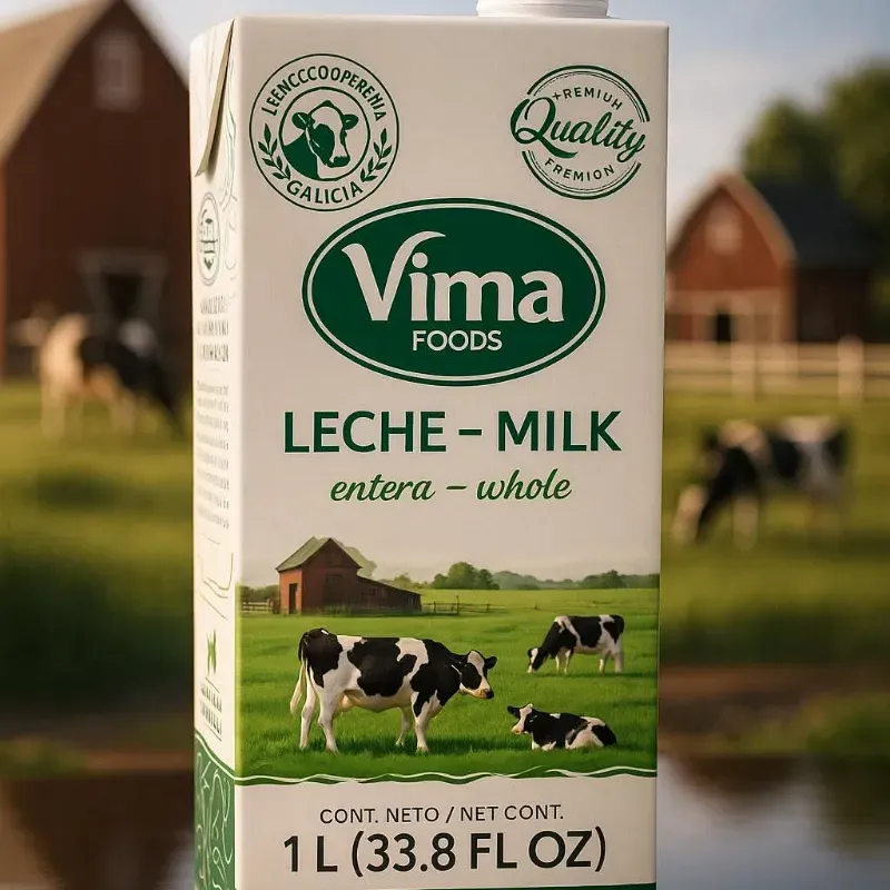 Leche Entera Liquida Vima 1Lt