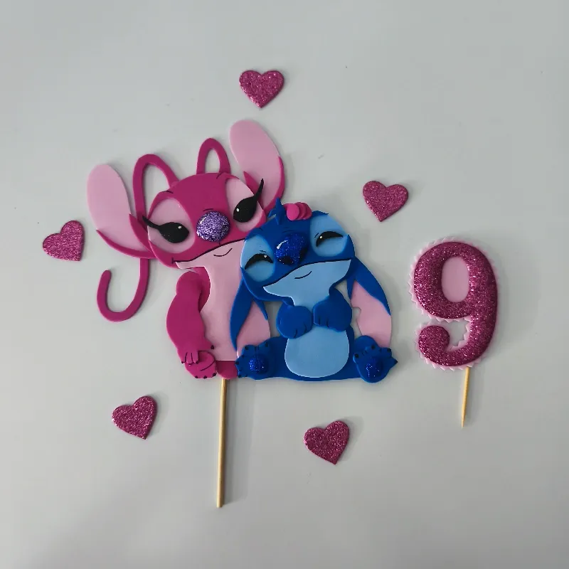 Cake topper (Lilo y Stitch)