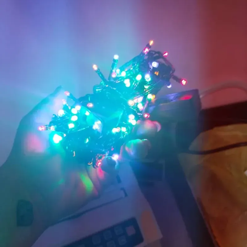 Luces led para arbolito de navidad