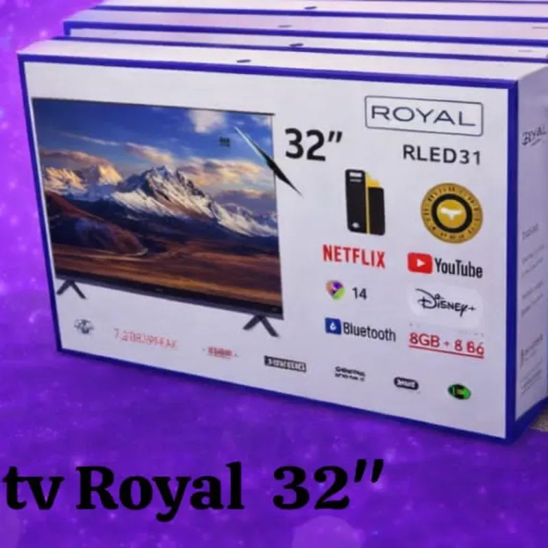  Smart TV ROYAL 32 pulgadas con soporte
