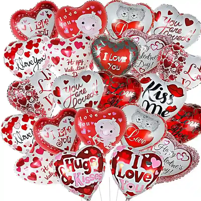 Globos de  inspirado en el amor 