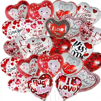 Globos de  inspirado en el amor 
