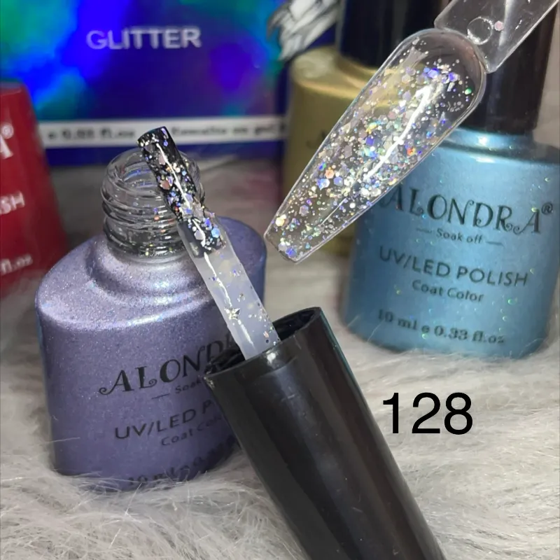 Gel Glitter efecto sirenas