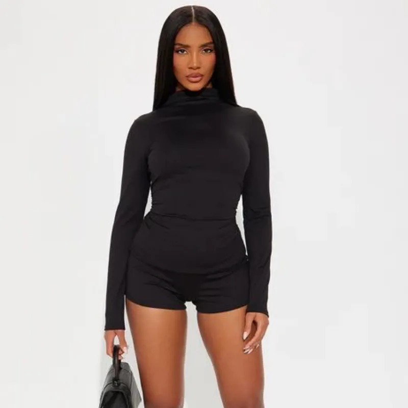 Conjunto negro de mujer