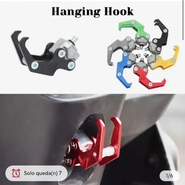 Gancho para casco ️✅
