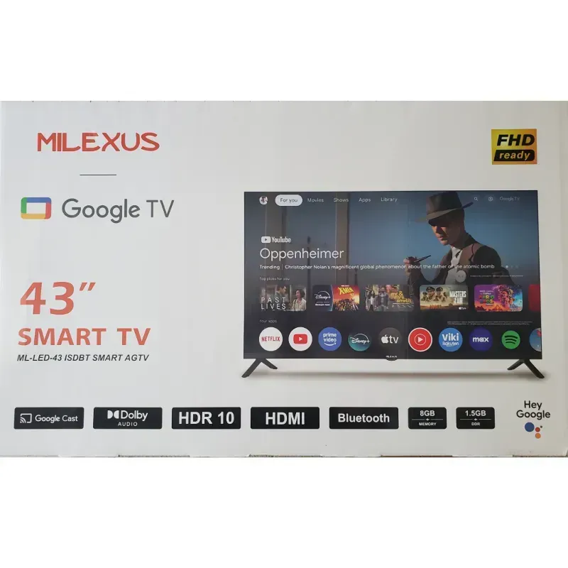 Televisor 43 pulgadas Milexus