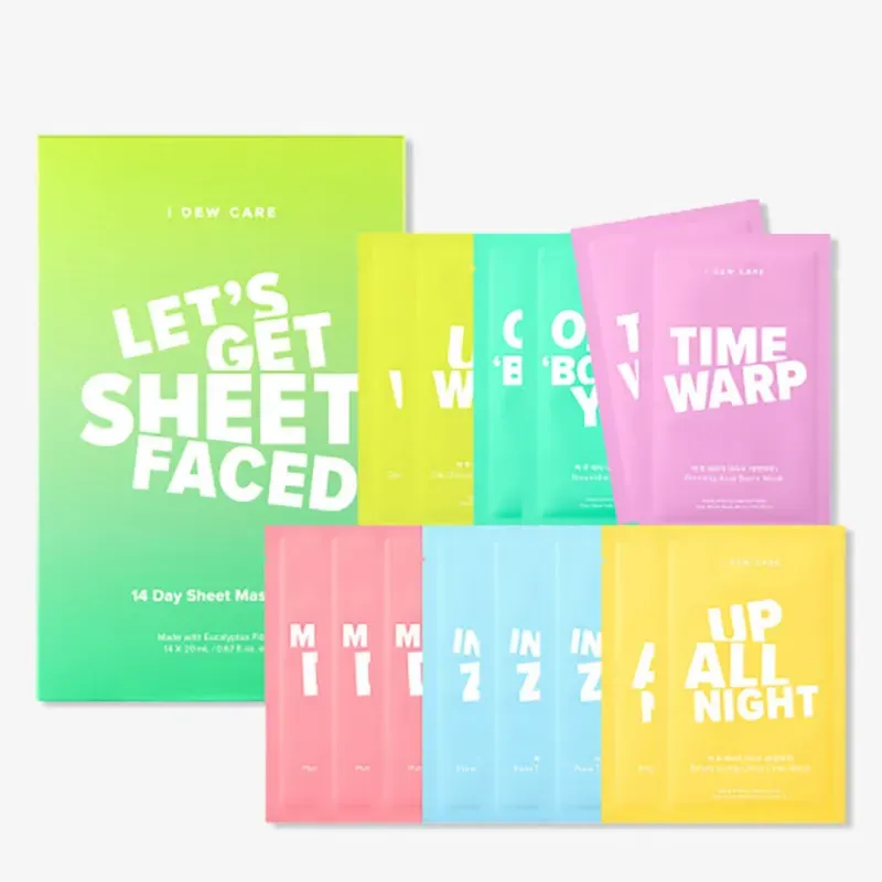 Máscarillas  faciales de I DEW CARE