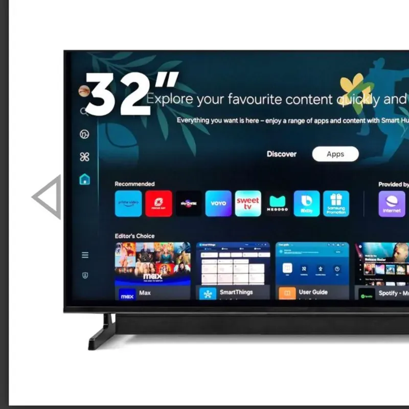 Smart tv premier con barra de sonido 32pulg