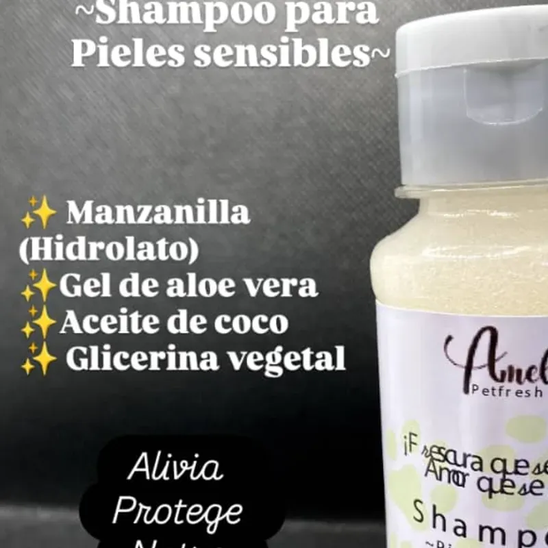 Champú para mascotas 