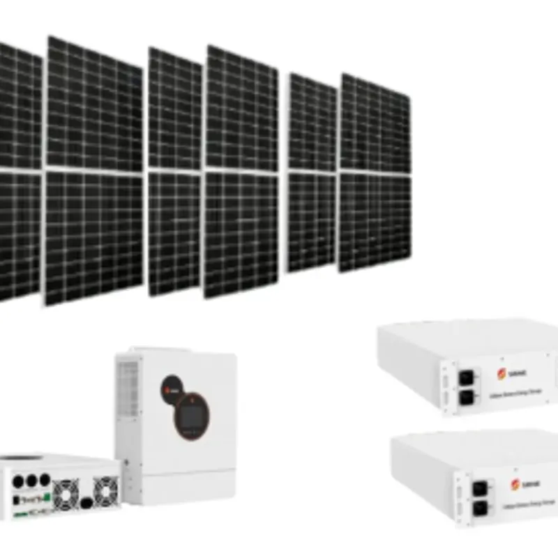 Kit de energía solar híbrido SRNE de 5000 W,