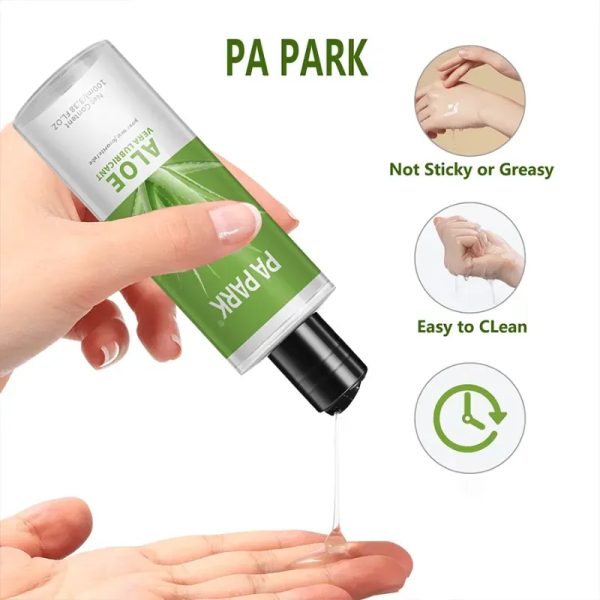  Lubricante Natural de Aloe Vera PA PARK: Hidratación y Placer Sin Límites 100ml