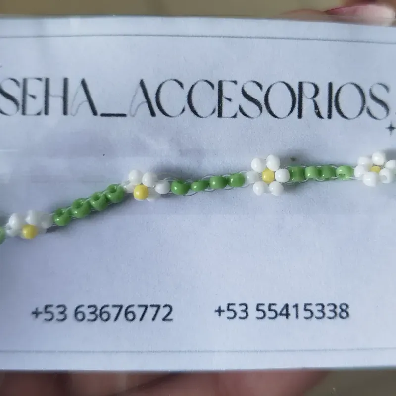 Pulsera de margaritas