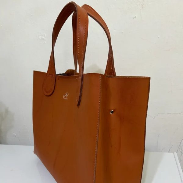 Bolso de piel azteca