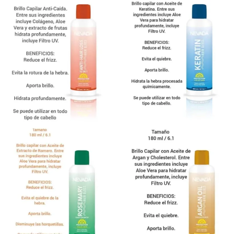 Silicona para el cabello