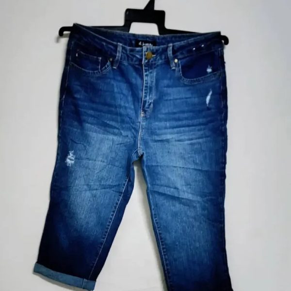 Pantalón de mezclilla 3/4