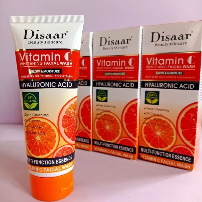 LIMPIADOR DISAAR DE VITAMINA C Y ACIDO HIALURONICO