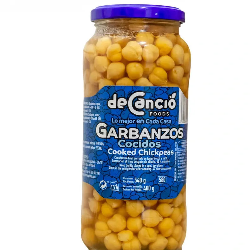GARBANZO COCIDO DECANCIO FOODS