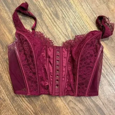 Corset marrón Victoria’s secret