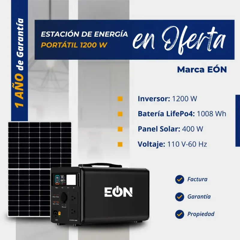 ESTACIÓN DE ENERGÍA 1200W EÓN (FAD)