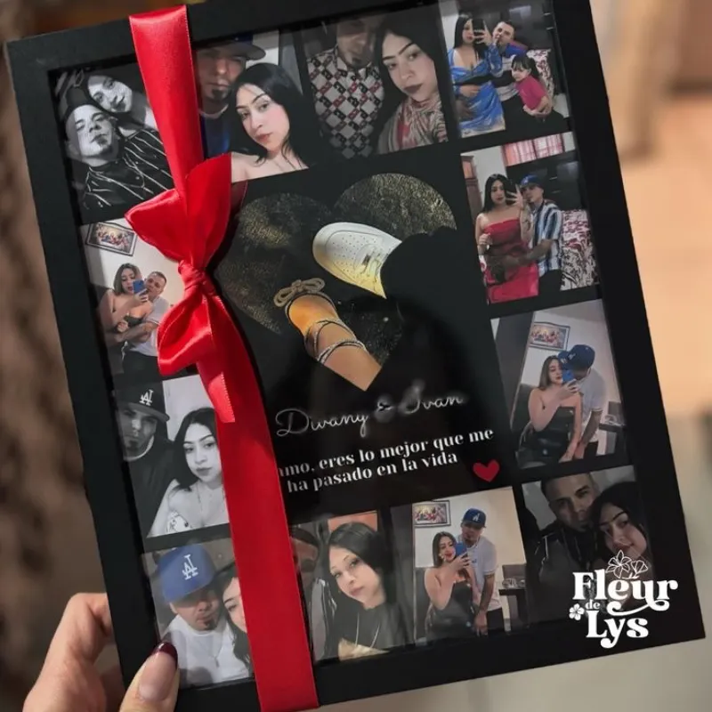 Cuadro 8x10 con lazo 