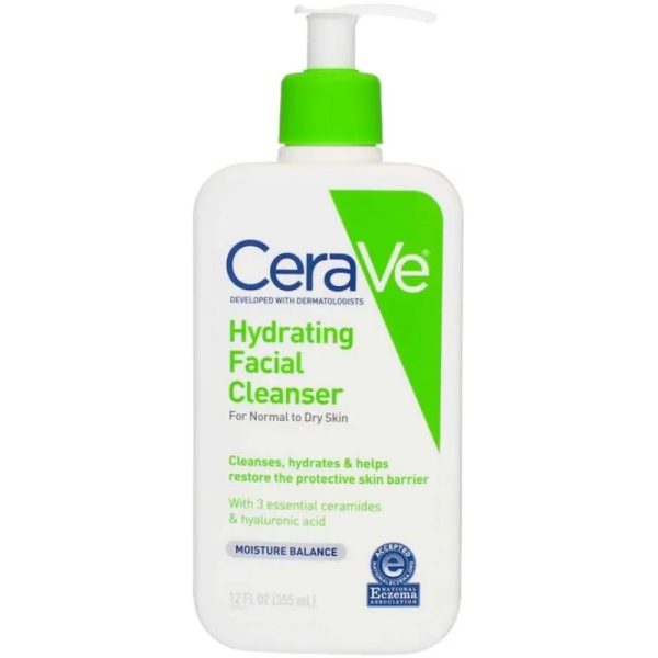 Crema facial hidratante y limpiadora
