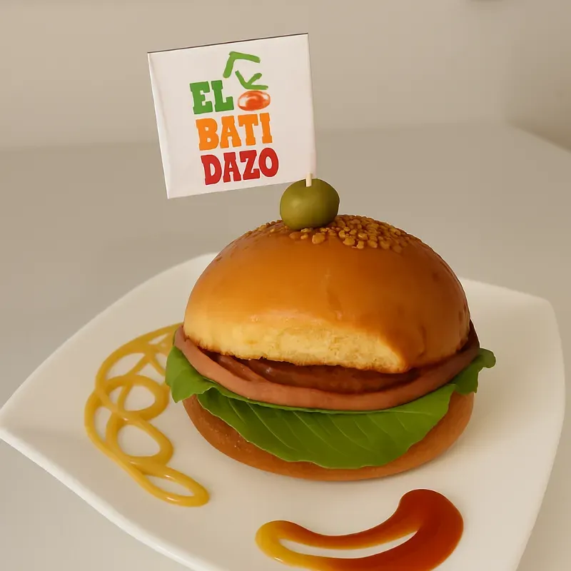 Hamburguesa de jamón