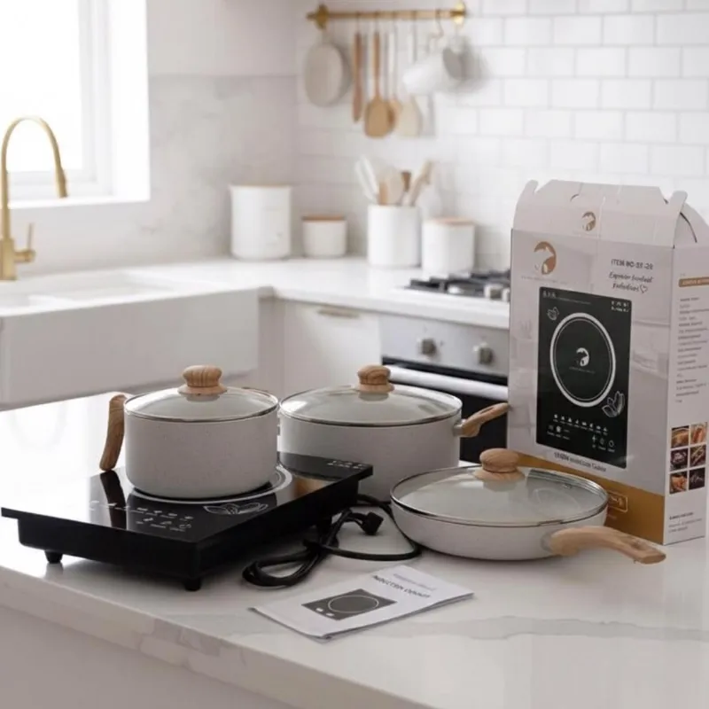 Combo de inducción con sartén