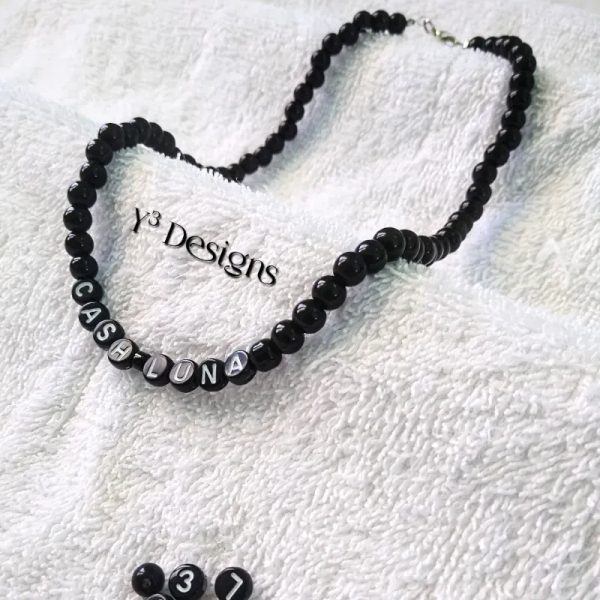 Collar de Perlas Negras.