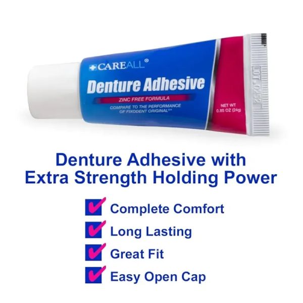 Adhesivo para dentadura postizas