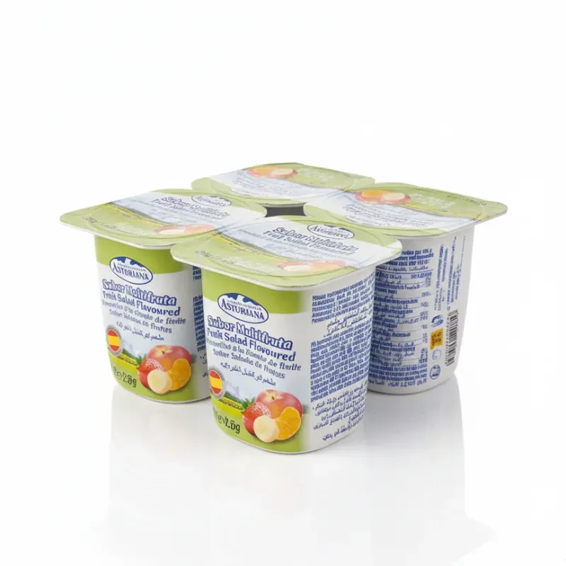 Pack de yogurt La Asturiana sabor Frutas 4x125g