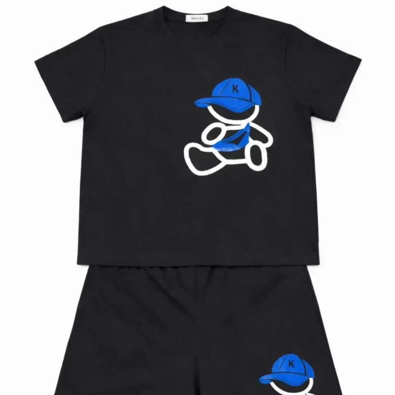 Conjunto de pullover y short para hombre