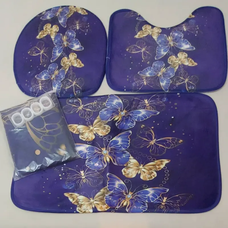 ‼️Set de baño‼️  Mariposas
