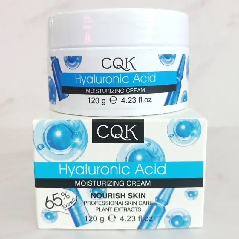 Crema CQK con ácido hialurónico