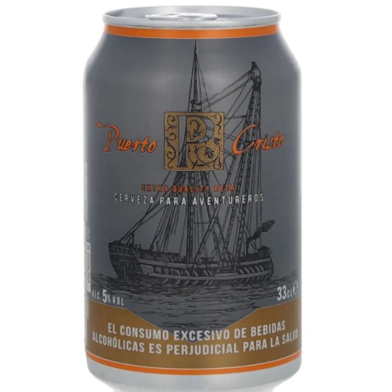 Cerveza Puerto Cristo de lata 330ml