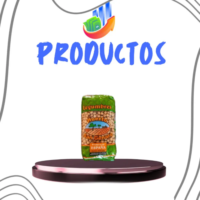 Paquete de 500g de garbanzos