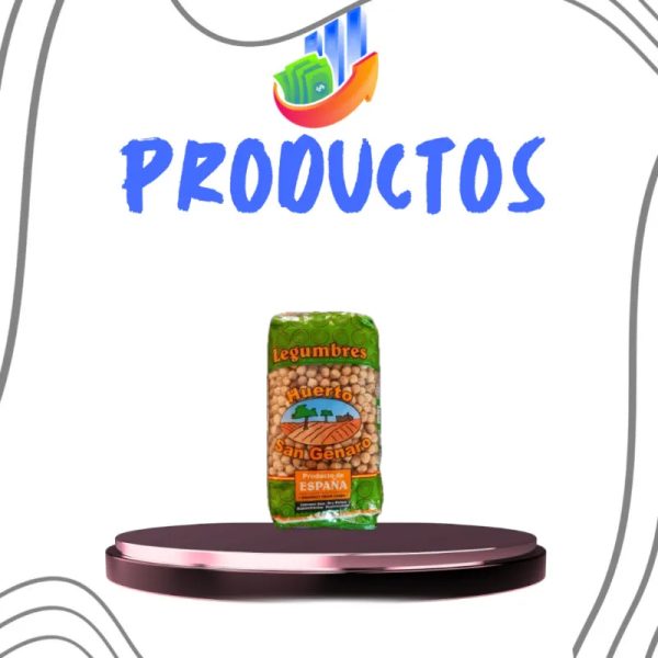 Paquete de 500g de garbanzos